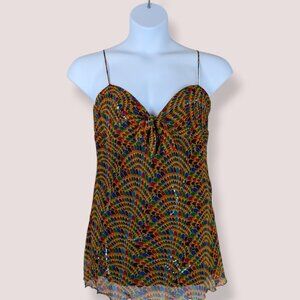 Ecologie Silk Colourful Top